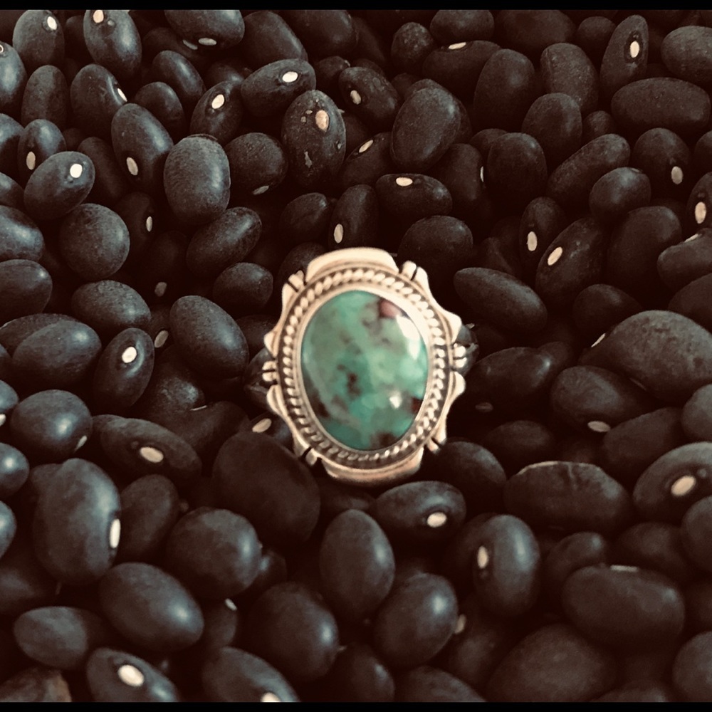 Authentic J. A. Smith Navajo Turquoise Ring